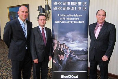Ejecutivos de Blue Coat en Lima